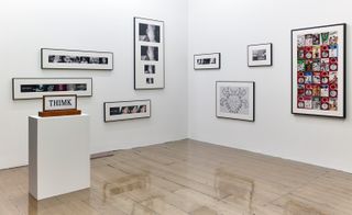 Installation view of John Waters