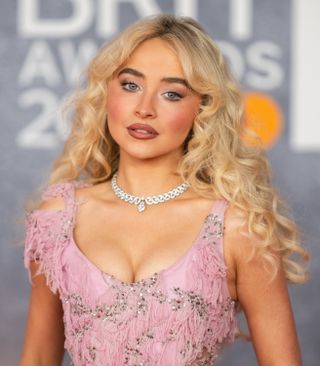 Sabrina Carpenter attends The BRIT Awards 2025