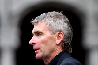 Sean Yates in profile before the 2012 Tour de France