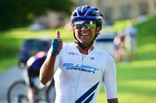 Picture by Craig ZadoroznyjSWpixcom 22082021 British Cycling National Womens Series Road The Ryedale Grasscrete Mens Grand Prix 2021 Ampleforth Abbey Yorkshire Alex Peters Swift Carbon Pro wins