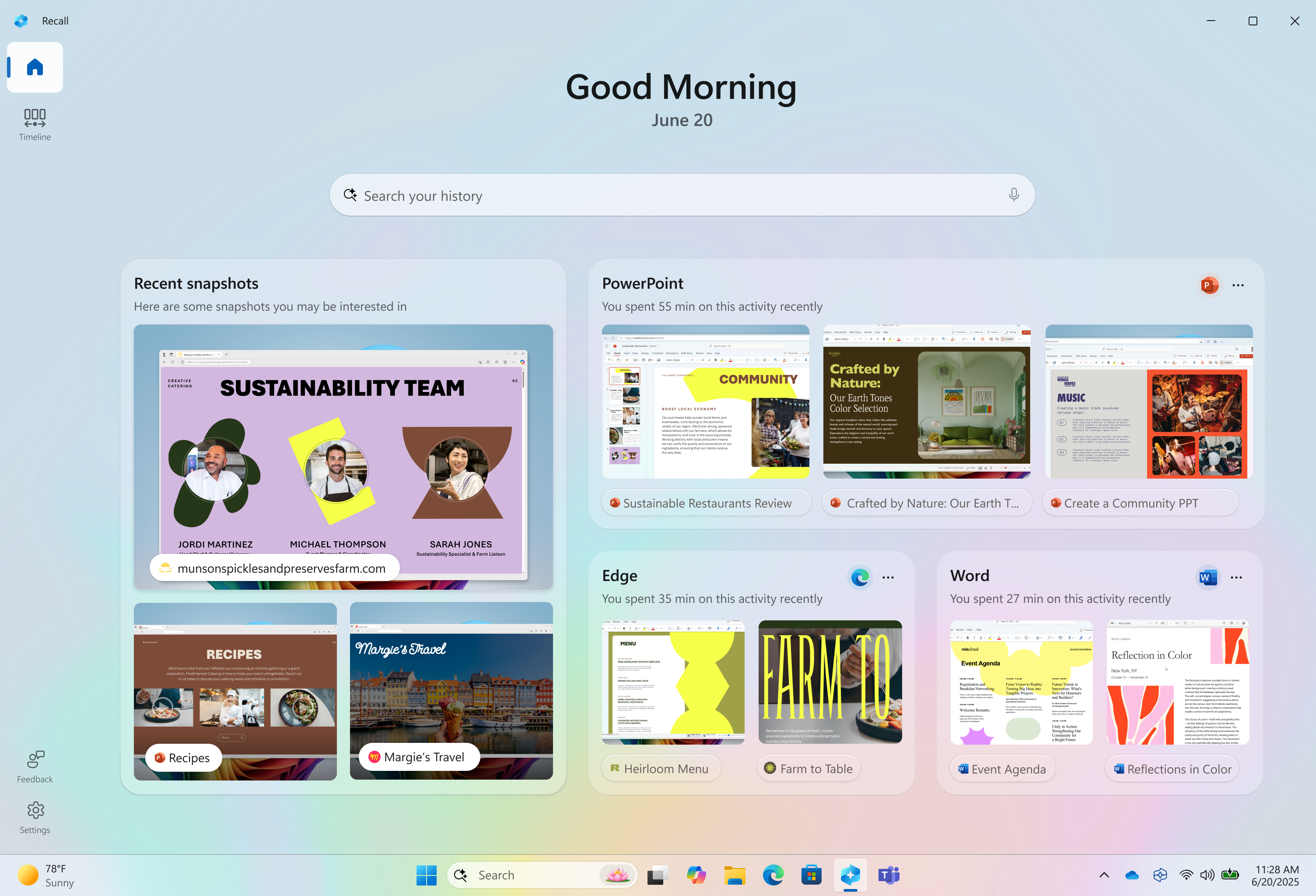 Windows 11 Recall