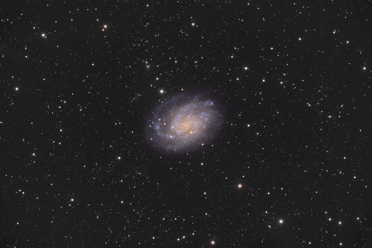 Sample images of night sky objects with the new Hyperia telescope from Vaonis.