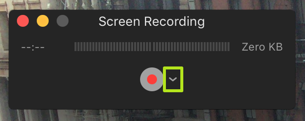 how to make screen recording have sound mac