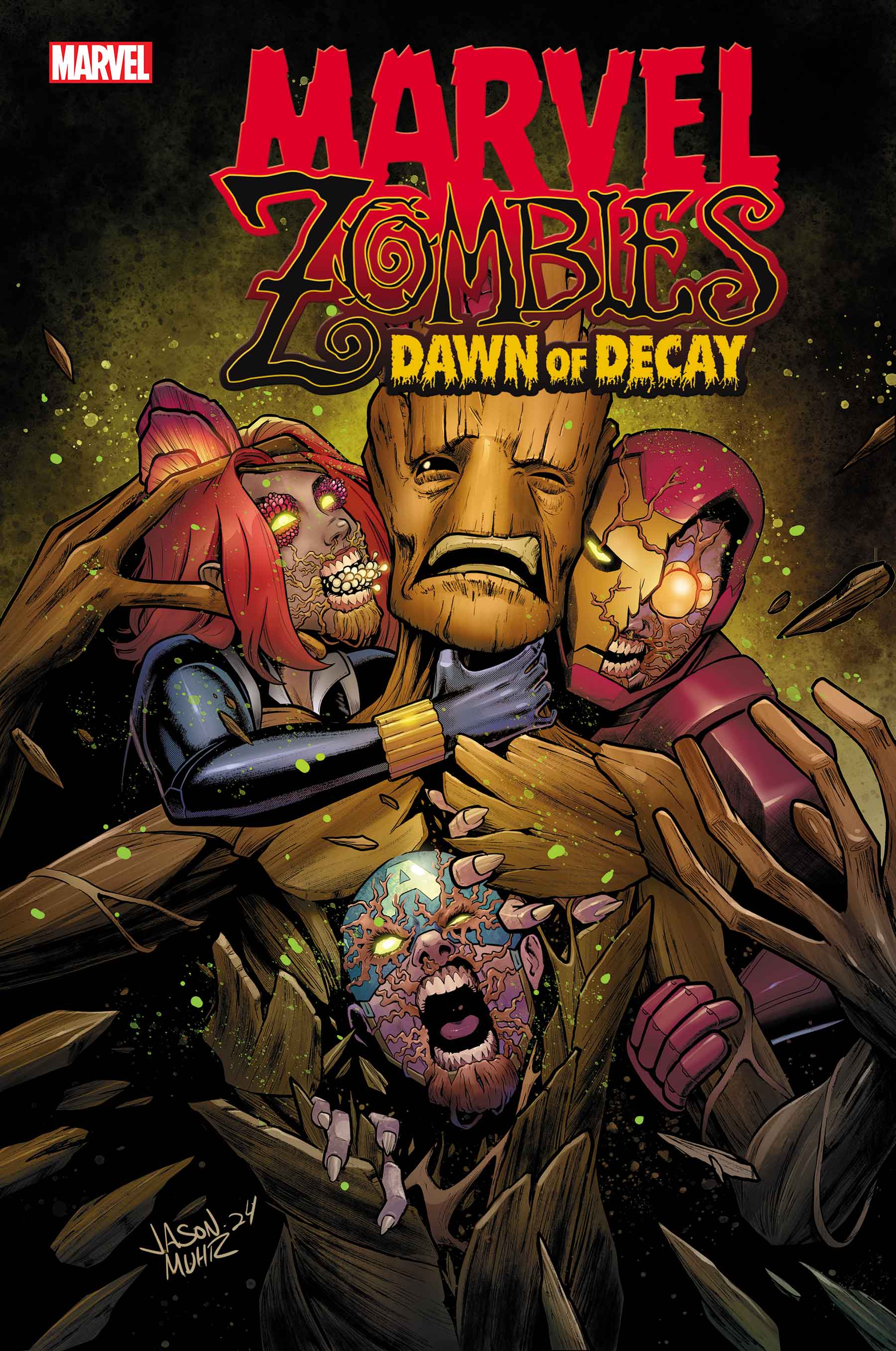 Стражи Галактики сталкиваются с армией Мстителей-нежити в Marvel Zombies: Dawn of Decay