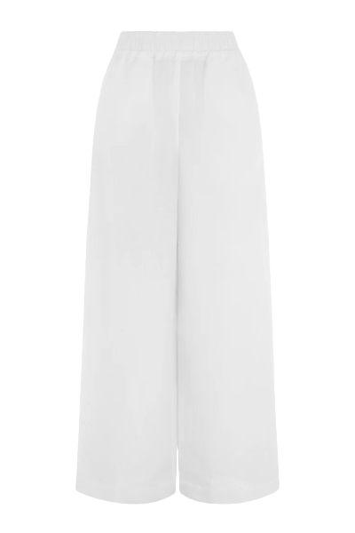 Aligne Linen Wide-Leg Trousers