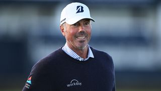 Matt Kuchar during the Alfred Dunhill Links Championship at the Old Course, St Andrews