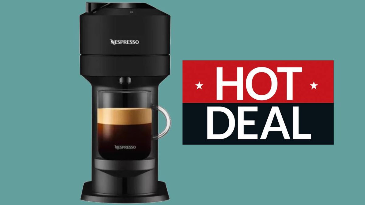 Cheap coffee machine deal cuts 71 off the 5star Nespresso Vertuo Next T3