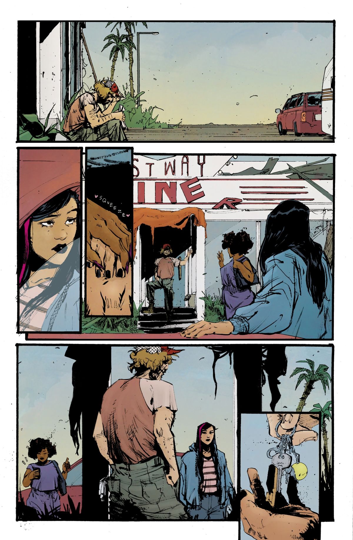 Dark Spaces: Good Deeds #1 interior art