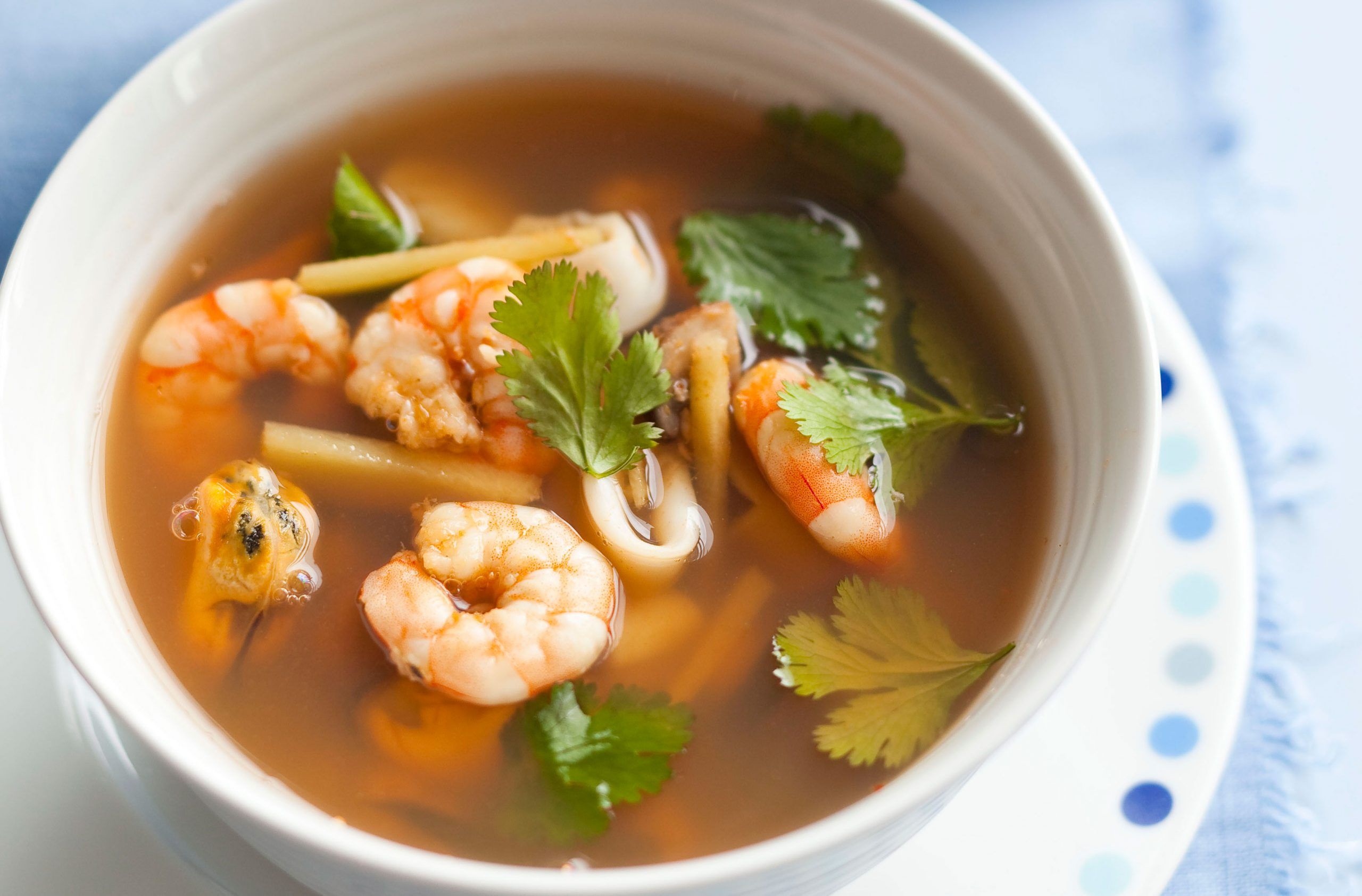 Tom yum seafood soup recipe
