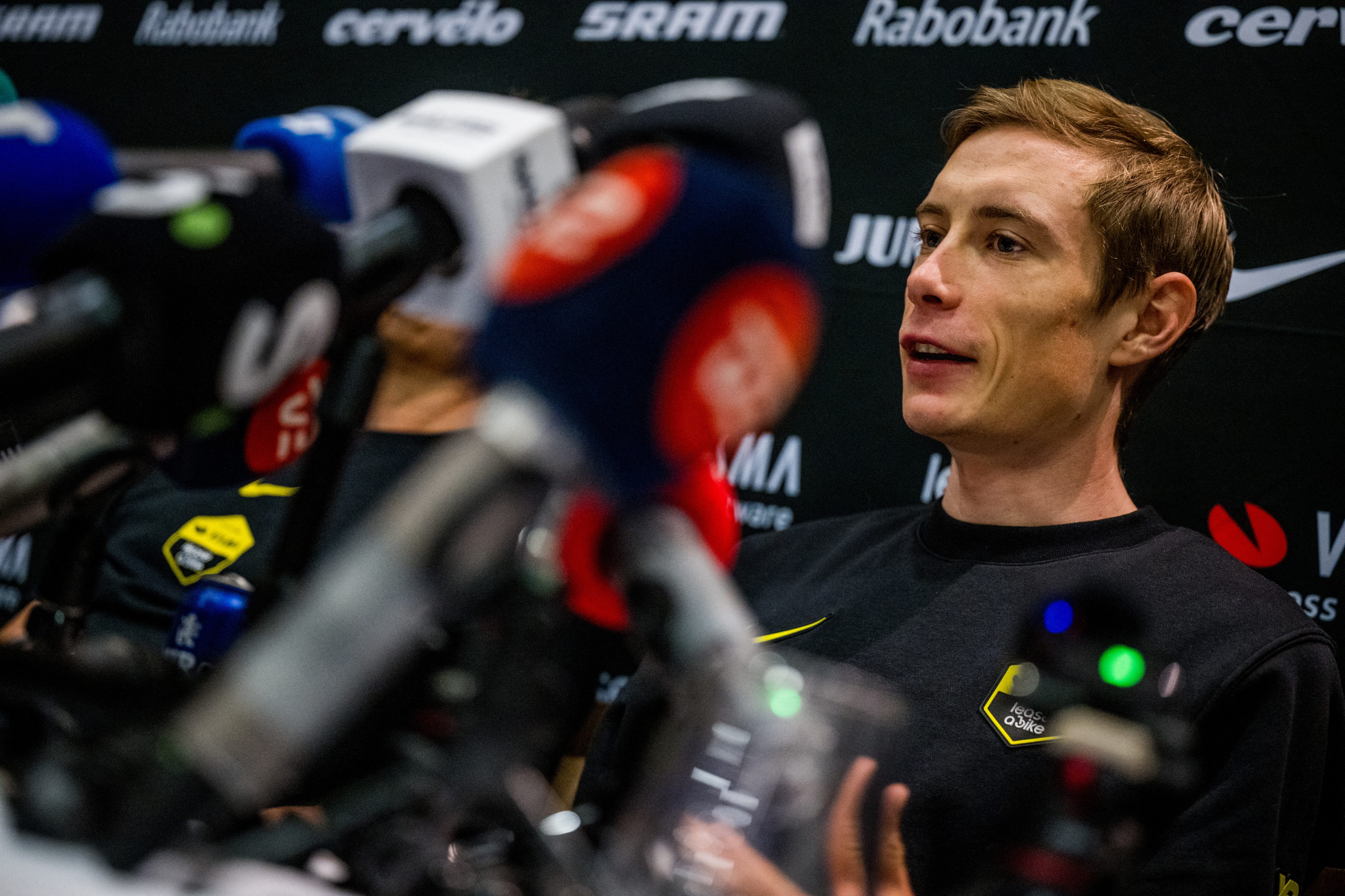 Jonas Vingegaard ahead of the 2025 Tour de France