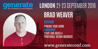 Don't miss Brad's session and workshop at Generate London!