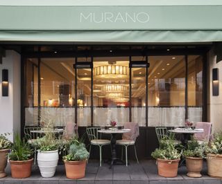 murano restaurant london exterior