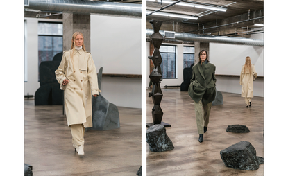 The Row A/W 2018 catwalk shot 1