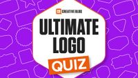 ultimate logo quiz on a purple background