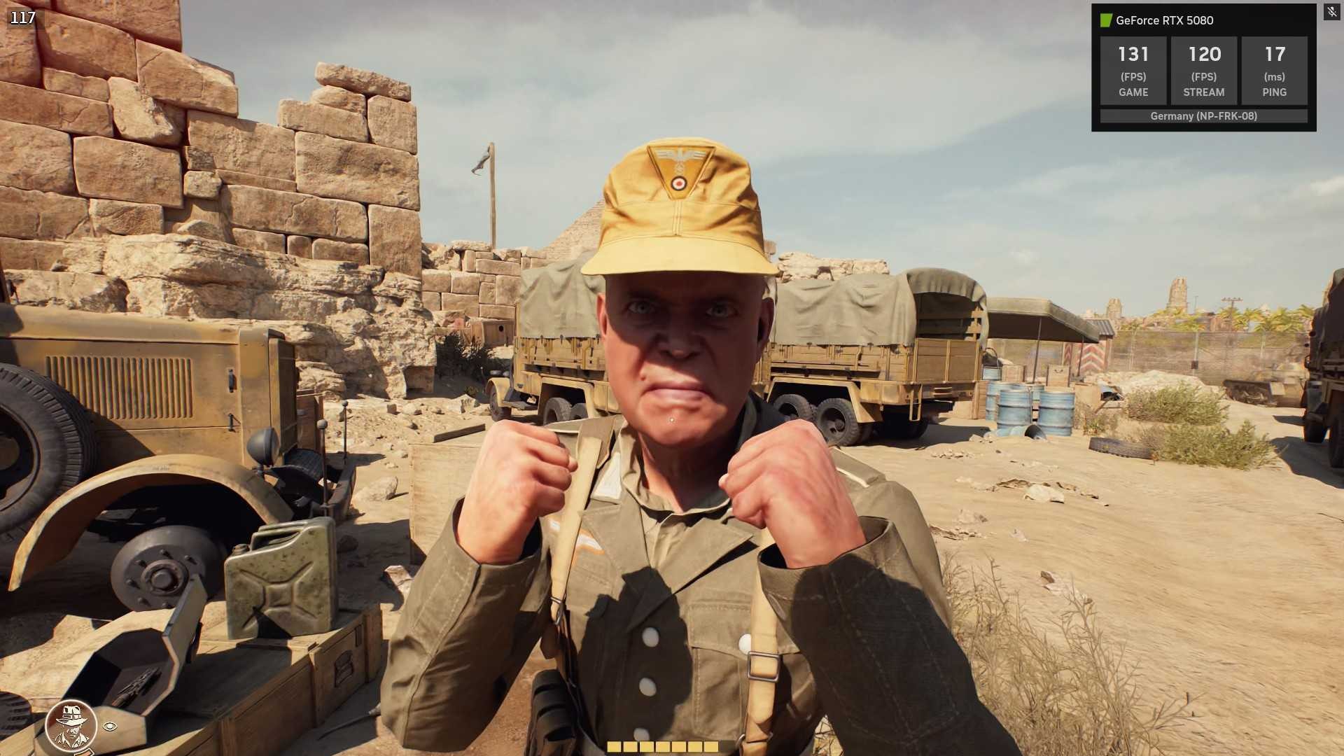 The Great Circle running on GeForce Now