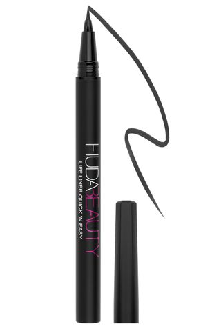 Huda Beauty Life Liner Quick 'N Easy Precision Liquid Liner - how to do winged eyeliner