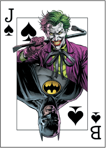 Batman 25 Cards!!! 2020 Playing Card Factory Sealed Deck Three Jokers #2 