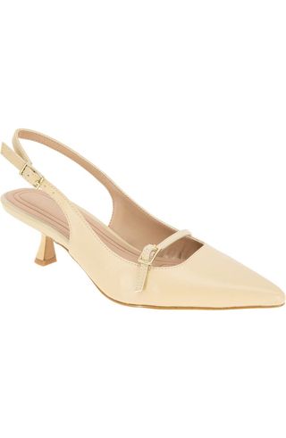 Kami Pointed Toe Kitten Heel Pump