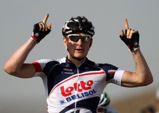 Andre Greipel wins stage one of the 2012 Tour of Oman