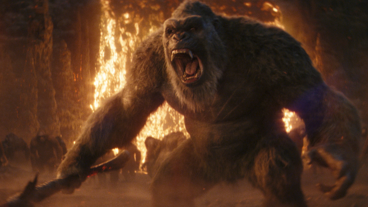 Kong in Godzilla x Kong: The New Empire