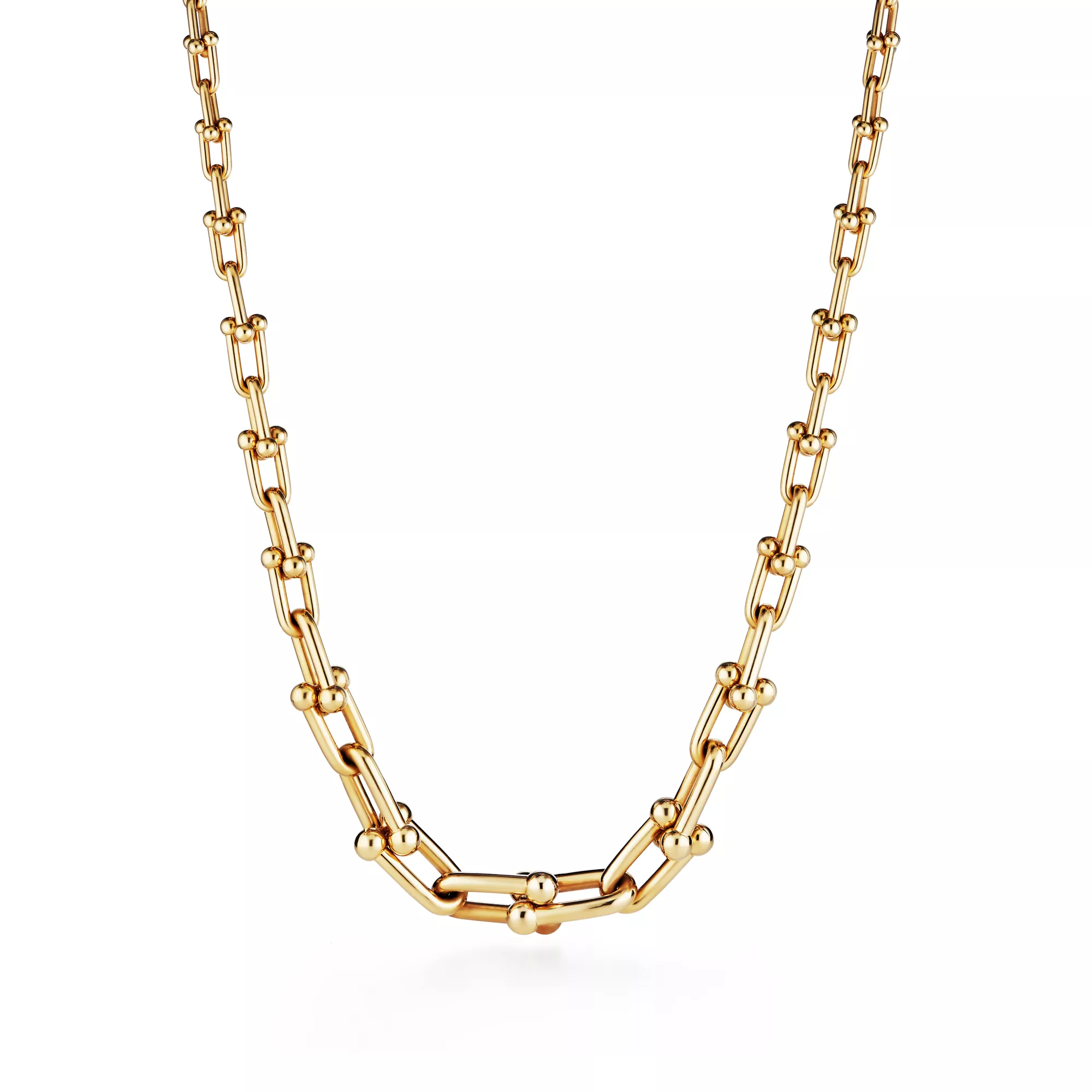 Tiffany HardWearGraduated Link Necklace in Yellow Gold , Tiffany & Co.