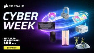 Corsair cyber week promotional photo