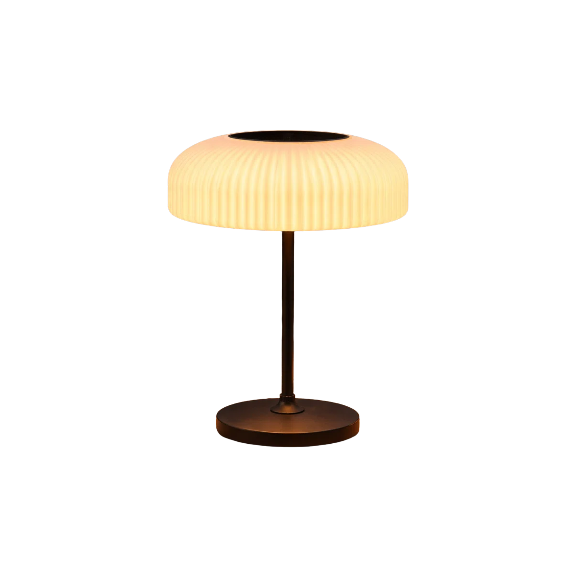 a small portable lamp