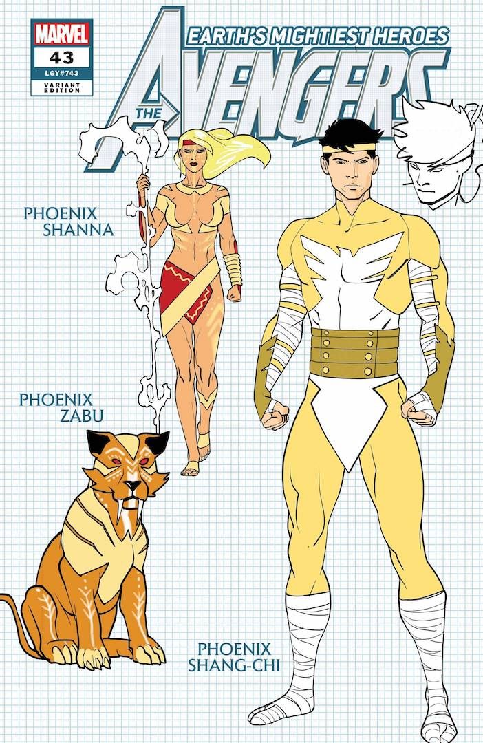 Page from Avengers #43