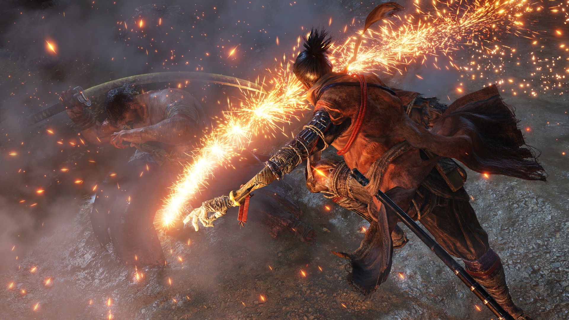 Sekiro Shadows Die Twice running like cream at 60 fps on PS5. This