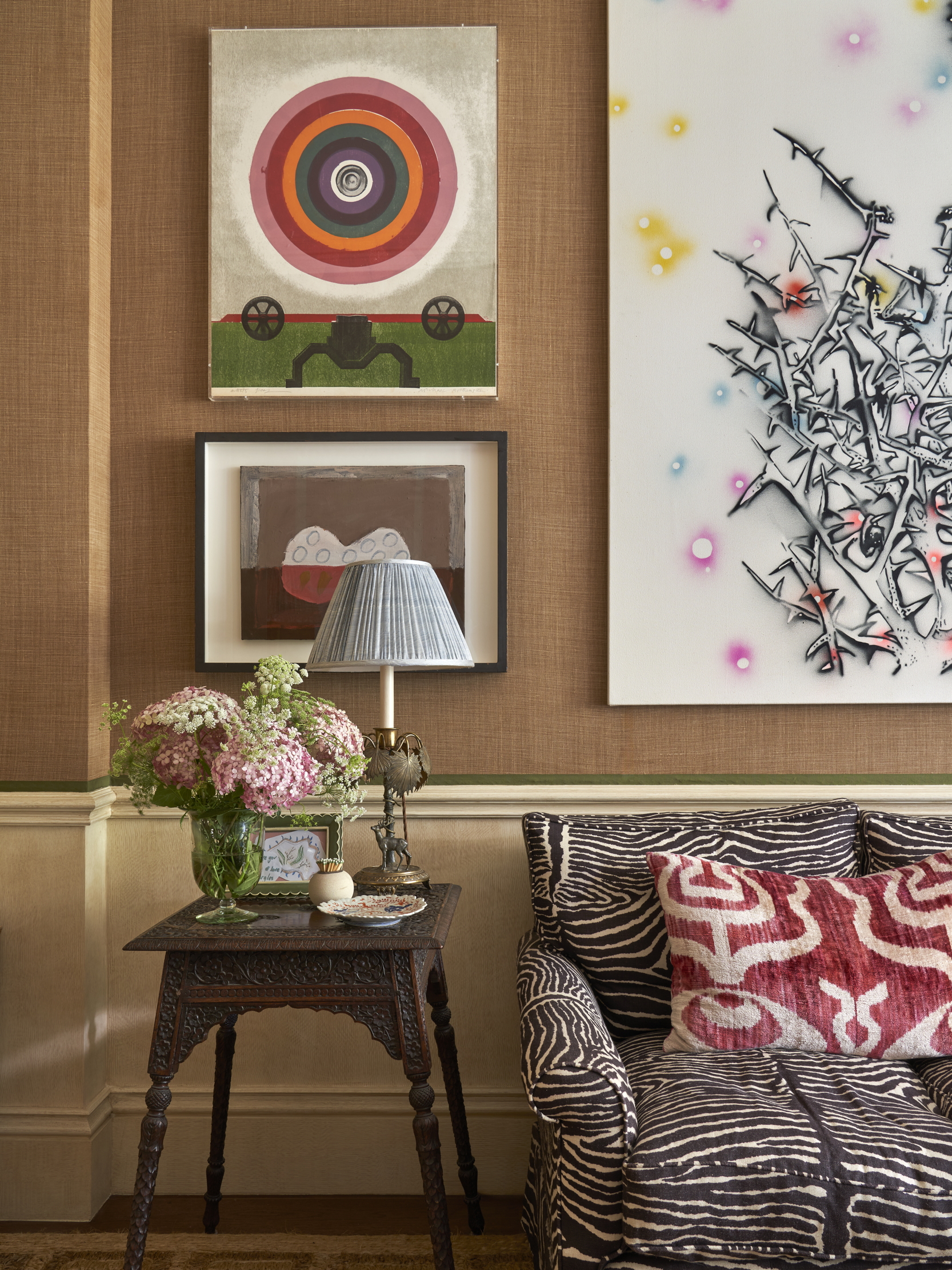 Detail of an interior by Rita Konig