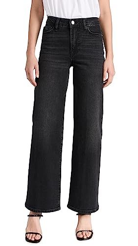 Frame Women's Le Slim Palazzo Jeans, Hutchinson, Black, 24