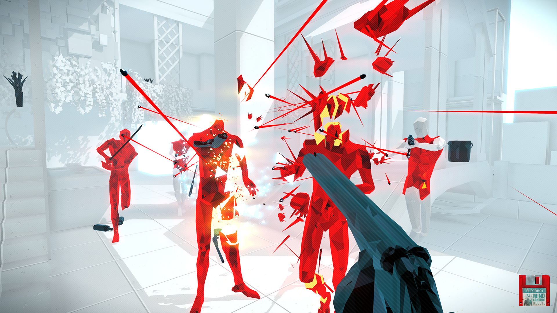 a screenshot of SuperhotVR