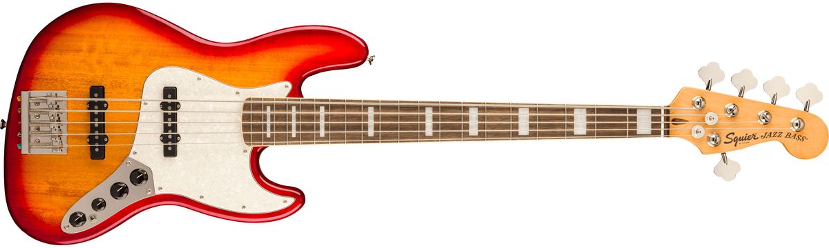 Squier Classic Vibe '70s Active Jazz Bass V Sienna Burst