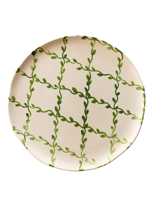 Vine Lattice Plate