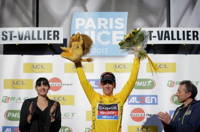 Andrew Talansky (Garmin-Sharp) retained the Paris-Nice race lead