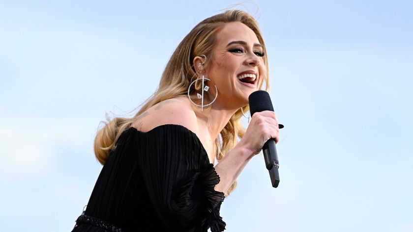 Adele performs on stage as American Express present BST Hyde Park in Hyde Park on July 02, 2022