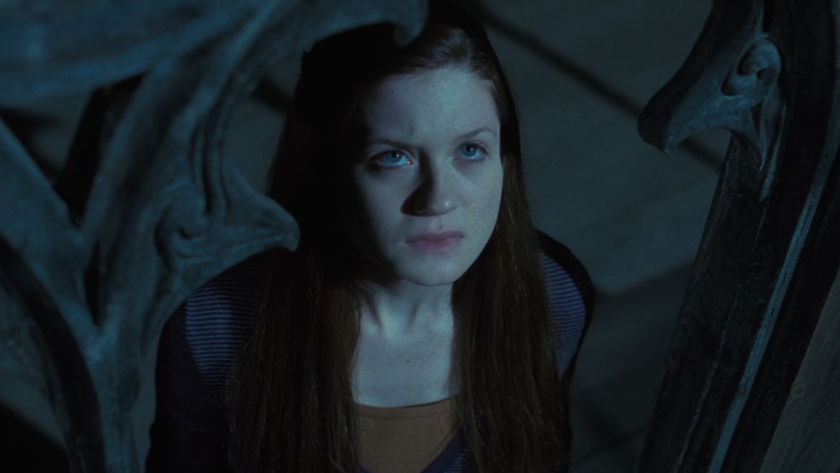 Bonnie Wright in Harry Potter 8