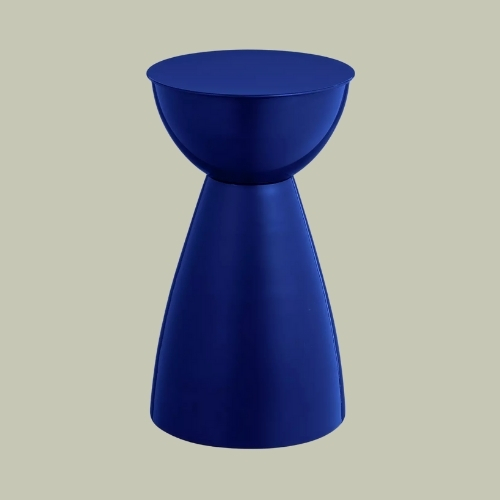 Habitat, Mel Side Table - Dark Blue