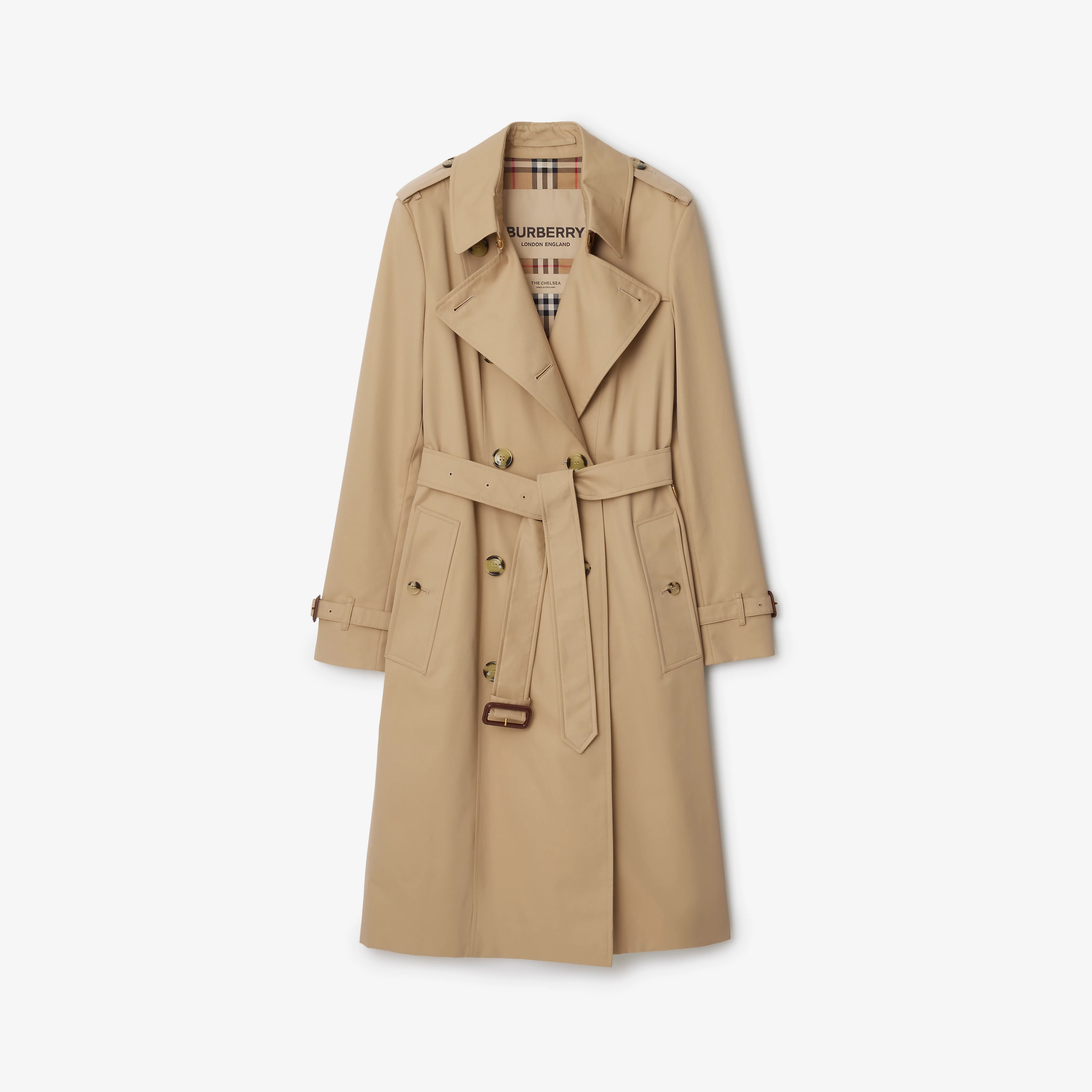 Burberry Chelsea trench coat.