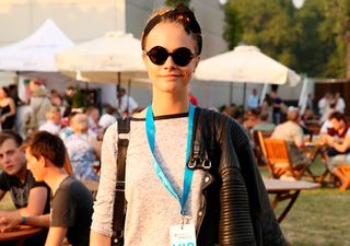 Cara Delevingne at the British Summertime Concert in Hyde Park