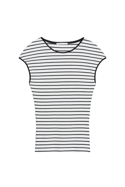 ZARA, Ribbed T-Shirt