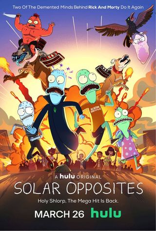 "Solar Opposites," the kooky adult sci-fi series from the creators of "Rick & Morty," returns March 26.