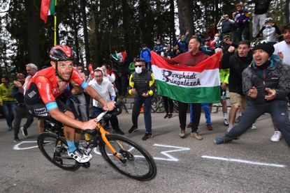 Damiano Caruso on stage 19 of the 2021 Giro d'Italia