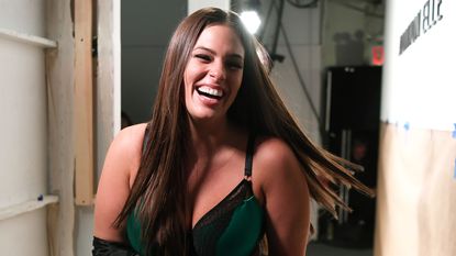 Ashley Graham backstage