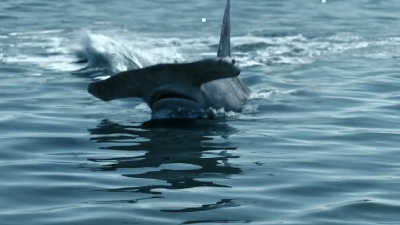 Samuel L. Jackson's shark in The Boys
