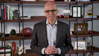 Photograph of Microsoft CEO Satya Nadella