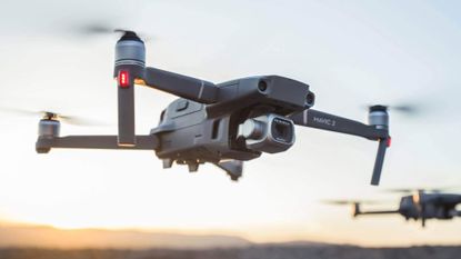 Mavic 2 Pro drone in flight