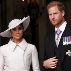 The Duke and Duchess of Sussex attend Queen Elizabeth II's Platinum Jubilee