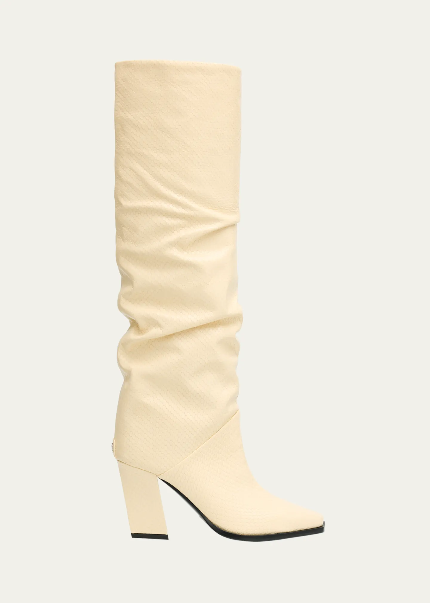Jimmy Choo, Hart 60 Slouch Leather Knee-High Boots