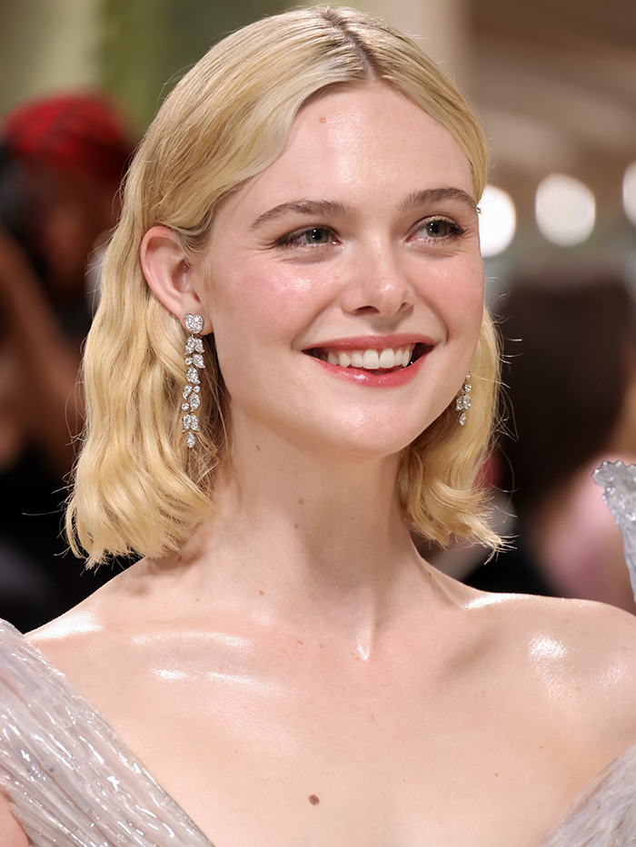 Elle Fanning Grown-Out Bob